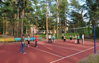 Спортивная площадка для занятия ЛФК и спортивными играми